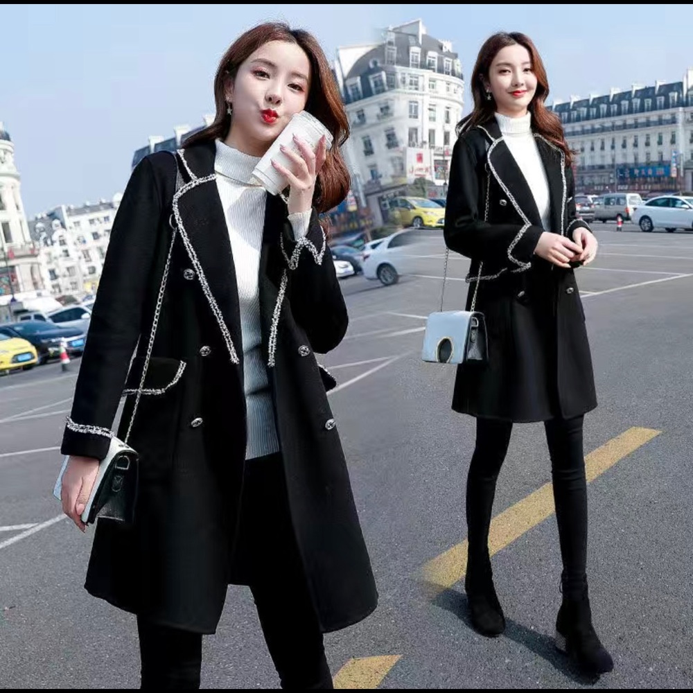 Black Cute Blazer for Women